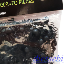 Blister da 70 Ragni col nero