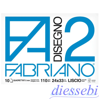 Album da Disegno 5mm 24x33cm Fabriano