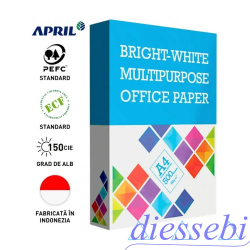 Risma A4 080gr 500 Fogli BMO April