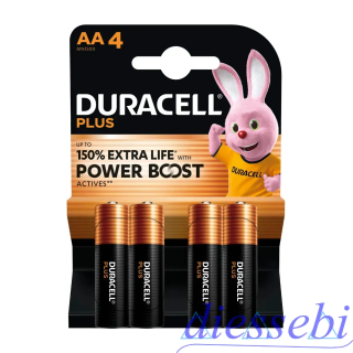Batteria AA Stilo Duracell Plus Power Boost