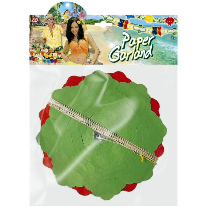 Festone Gigante 24cm x 10m Paper Garland Widmann