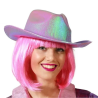 Cappello Western Shining Fucsia