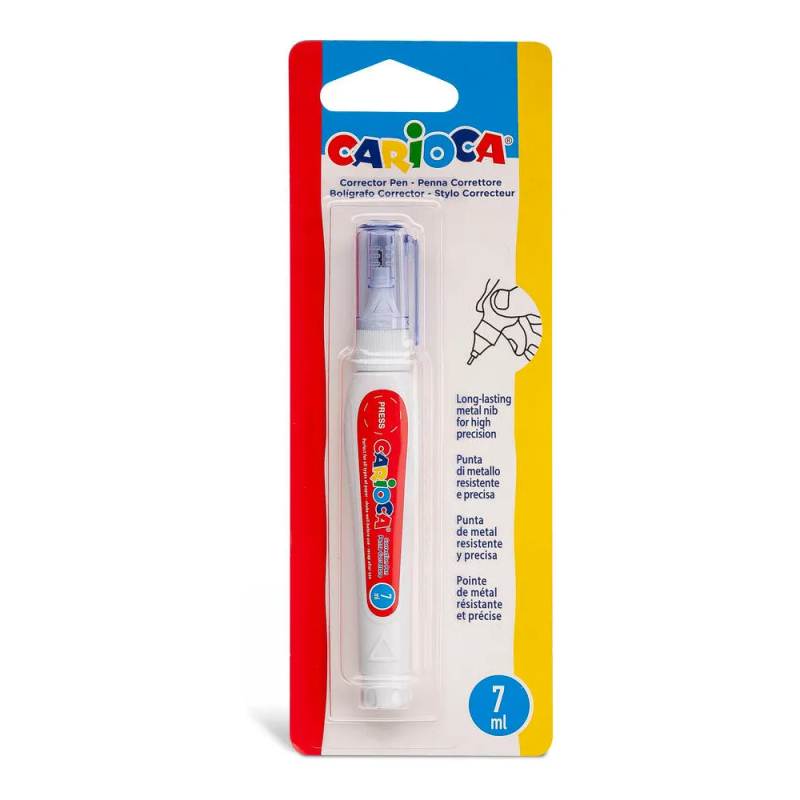 Correttore a Penna Carioca 7ml in Blister