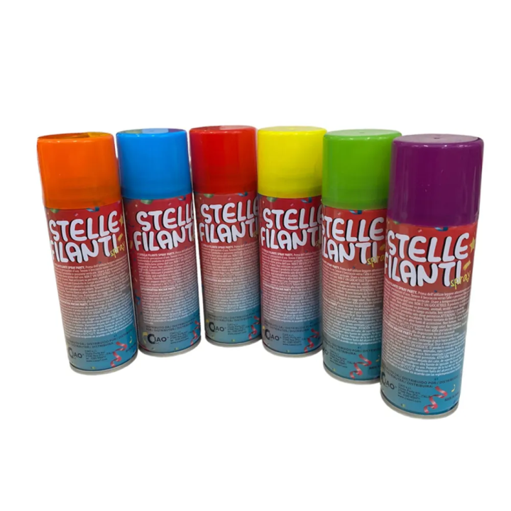 Bomboletta Stelle Filanti Spray Ciao