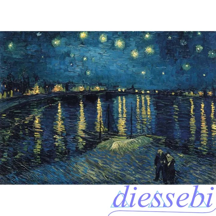 Puzzle Notte Stellata Vincent Van Gogh