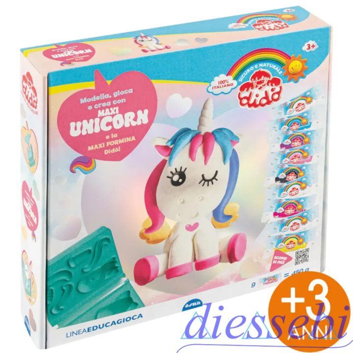 Dido Modella Gioca/Crea Maxi Unicorno
