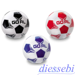 Pallone Calcio Cuoio Goal Misura 5 Mondo