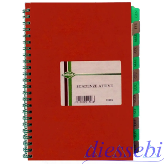 Registro Scadenze Attive A5 Prodotti Flex