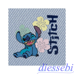 Borsa con Tracolla Stich Disney