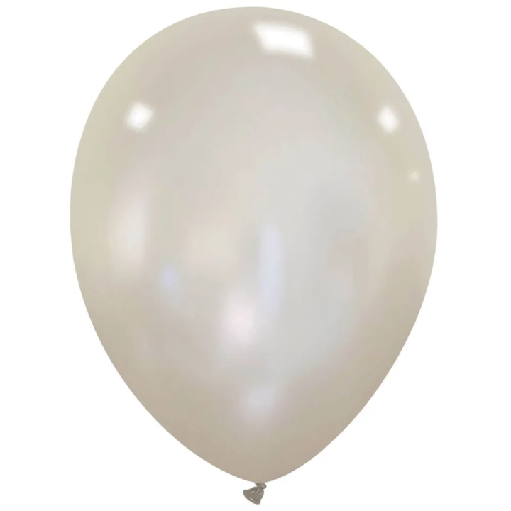Palloncino Lattice 12'' Metal Argento