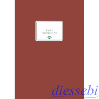 Registro Riepilogativo IVA A4 23 pagine Prodotti Flex