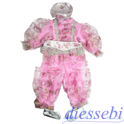 Costume Jasmine Taglia 10/12 Mesi Pegasus