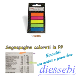 Segnalibro Page Markers 12x44mm Wiler