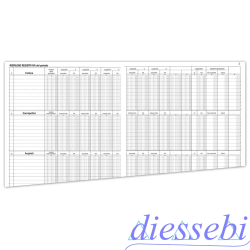 Registro Riepilogativo IVA A4 23 pagine Prodotti Flex