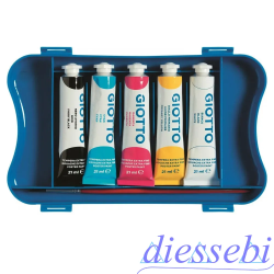 Confezione 5 Tubetti Tempera Giotto7