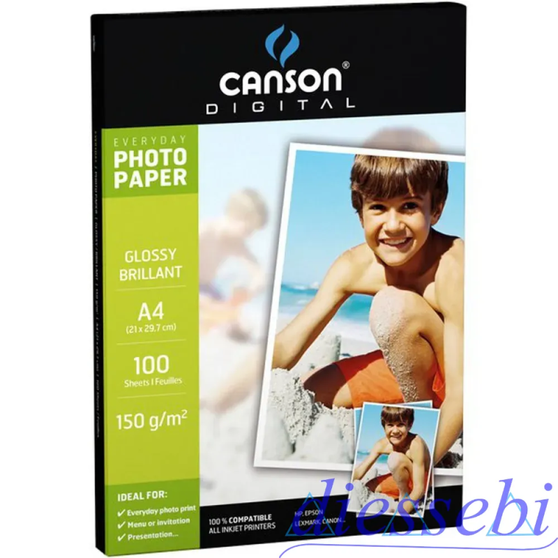 Carta Fotografica A4 180gr Canson Digital Inkjet - Getto d'inchiostro