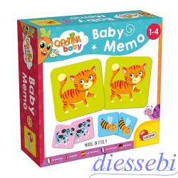 Memo Animali Carotina Baby Lisciani
