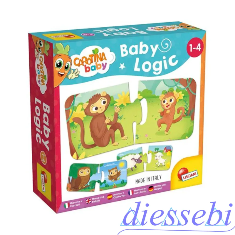 Baby Logic Mamma e Cuccioli - Carotina Baby Lisciani