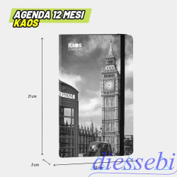 Agenda Comix Insegnanti Kaos B-Day 2026/27