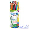 Barattolo 24 Pastelli Giotto Mega