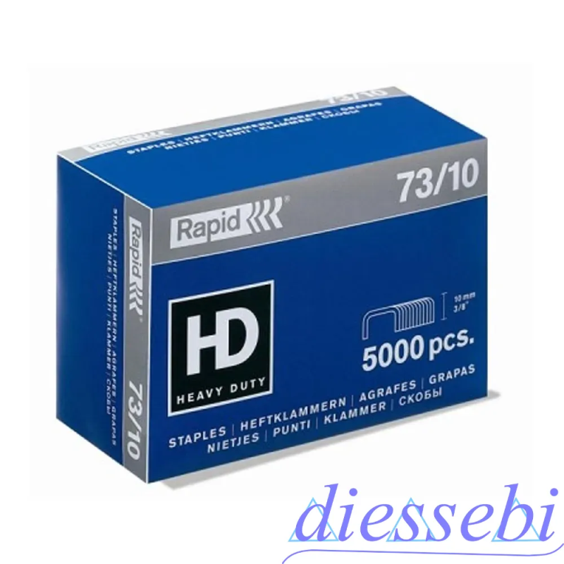 Punti Cucitrice 73/10 5000 punti Rapid Heavy Duty