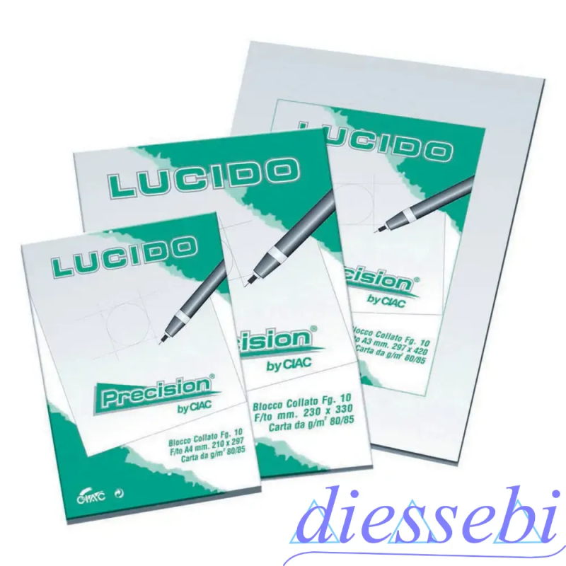 Blocco Fogli Lucidi A3