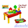 Costruzioni Mini Tavolo 58pz Unico Plus