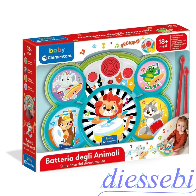 Batteria degli Animali Baby Clementoni