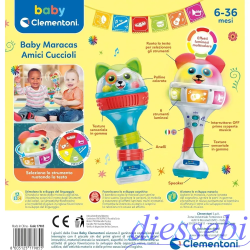 Baby Maracas Amici Cucciolo Baby Clementoni