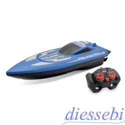 Motoscafo RC Radiocomando Lancia Polizia