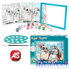 Paint & Frame Cute Bunnies