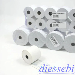 Confezione 10 Rotoli Carta Termica Omologata 57mm 30mt
