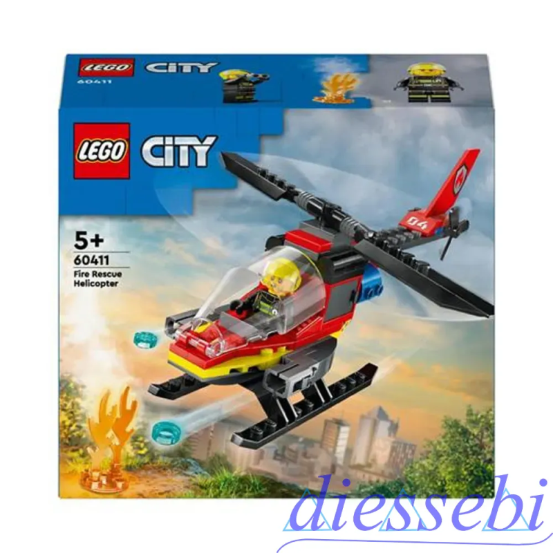 Costruzioni Lego City Elicottero dei Pompieri