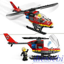 Costruzioni Lego City Elicottero dei Pompieri