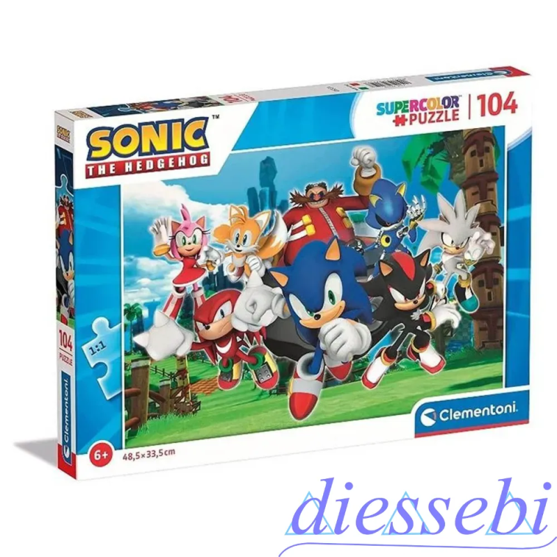 Puzzle Sonic 104 Pezzi Clementoni