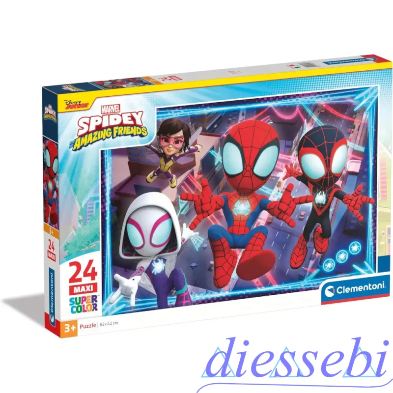 Puzzle Maxi Spidey Super Color Clementoni