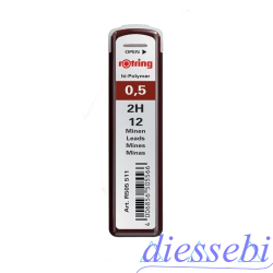 Mine per Portamine 2H 0.5 Rotring