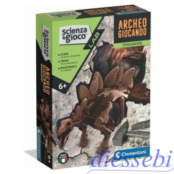 Archeo Giocando Stegosauro Scienza e Gioco Lab Clementoni