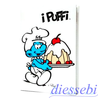 Diario I Puffi Paper (3 fantasie)