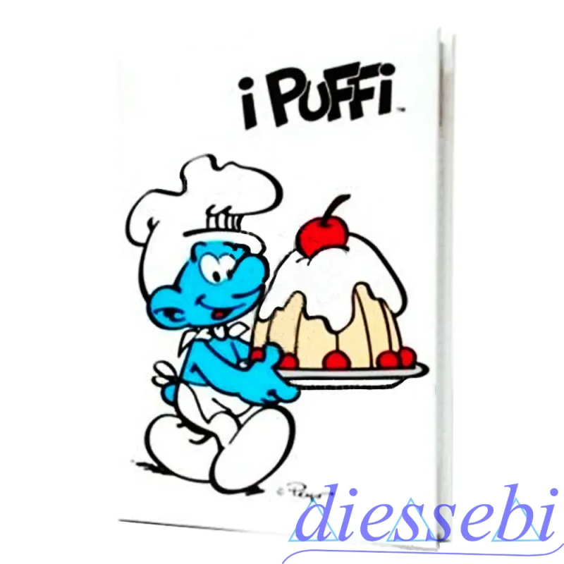 Diario I Puffi Paper (3 fantasie)