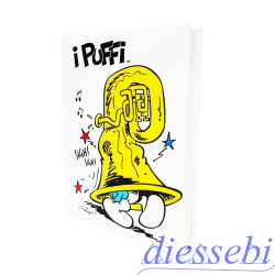 Diario I Puffi Paper (3 fantasie)