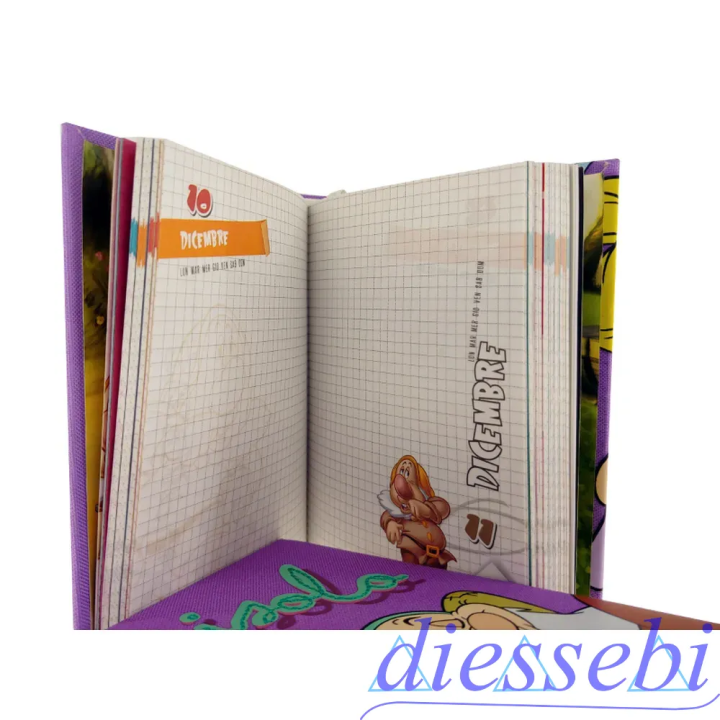 Diario Mignon 7 Nani Mini Classic in Tessuto